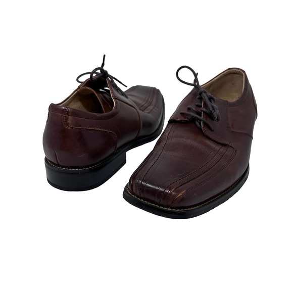 Stacy Adams Men’s Leather Oxford Square Toe Shoes size 9 - Picture 7 of 9